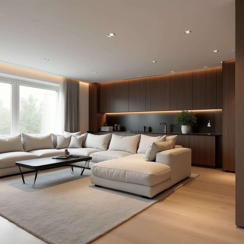 Nowoczesne mieszkanie z systemem Smart Home